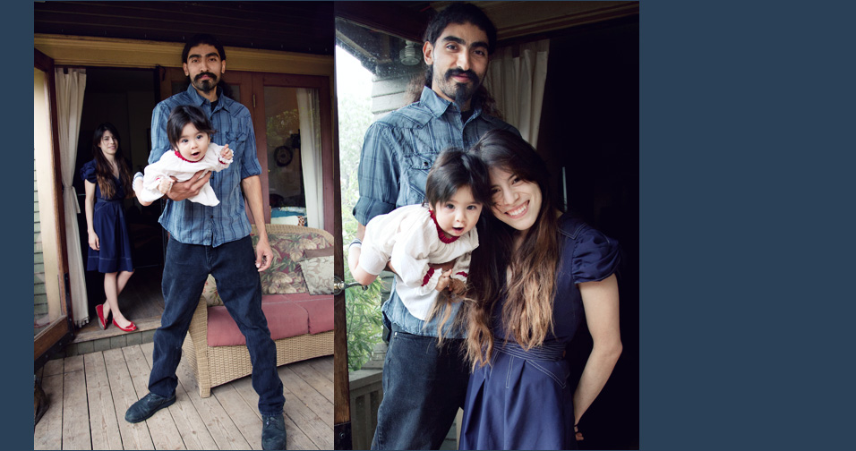 family photos on back porch - family photography silverlake los angeles