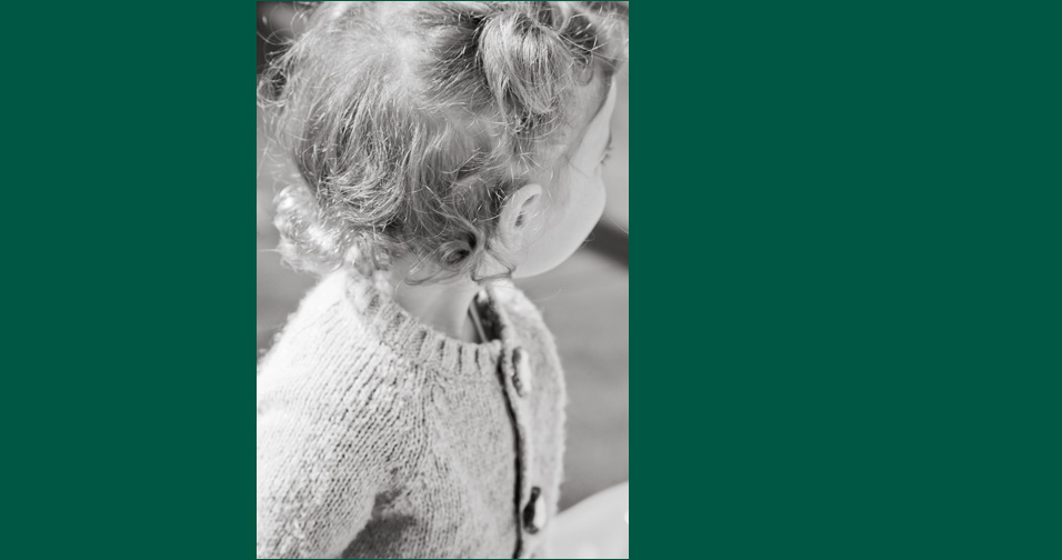little girl in black and white - brooklyn nyc family photographer